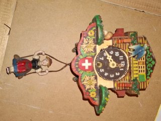 Relojes de cuco vintage decorativos