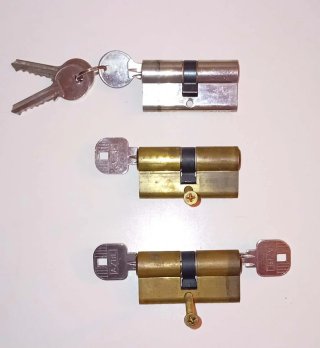 Bombines de Cerradura con Llaves 25x25