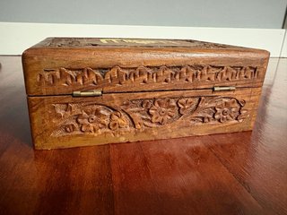 Caja Madera Retro Taj Mahal India