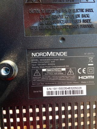 Nordmende ND32S3400 h smart TP. Mt5510s.pb818