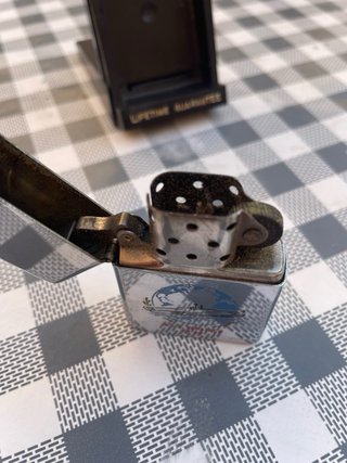 Zippo U.S.S. Saratoga CV-60 Encendedor año 1957