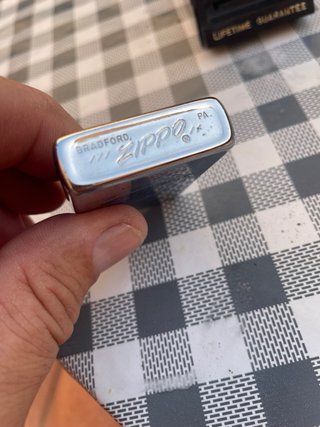Zippo U.S.S. Saratoga CV-60 Encendedor año 1957