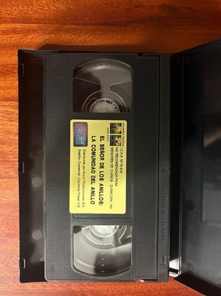 VHS El Señor de los Anillos: La Comunidad
