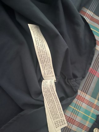 Camisa Zara Home Azul Manga Larga
