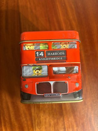 Hucha Harrods Londres Autobús Rojo
