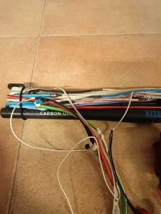 Barra Kite Carbono 55cm