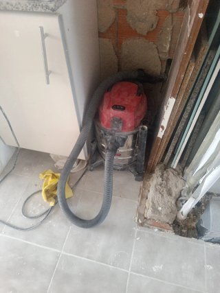 Lijadora jirafa y aspirador quita gotele