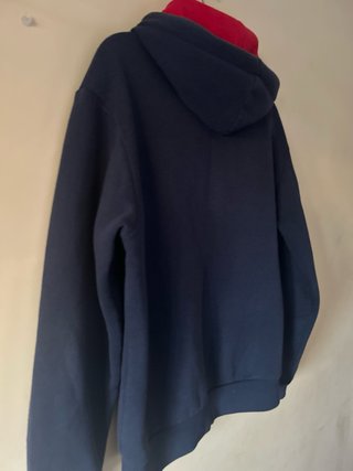 Sudadera Azul con Bandera USA y LA Unisex