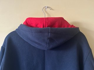 Sudadera Azul con Bandera USA y LA Unisex