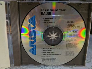 CD The Alan Parsons Project - Gaudi