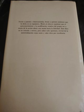 Miedo al silencio