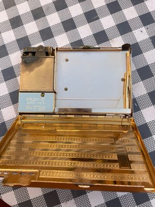 Pitillera vintage para restaurar