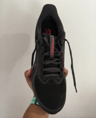 T45 Nike Pegasus Premium Negro/Gris