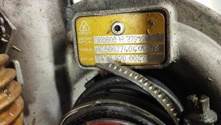 Motor completo k9kf728 renault scenic 1.5 22130815