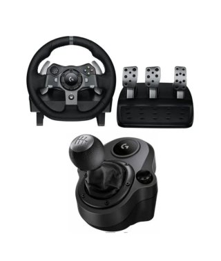 Logitech G920 + Palanca de Cambios H