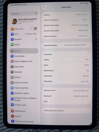 iPad Pro 11 M5