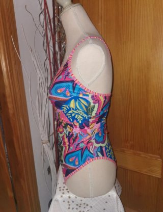 Bañador estampado multicolor