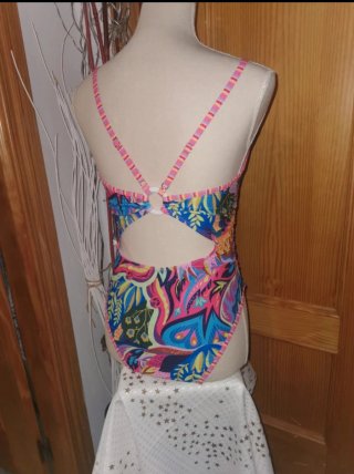 Bañador estampado multicolor