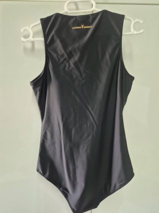 Traje de baño Cardio negro con cremallera