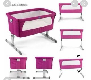 Cuna colecho Chicco Next2Me Fucsia
