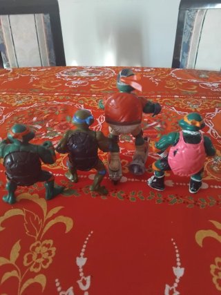 Action Figure Tartarughe Ninja Vintage