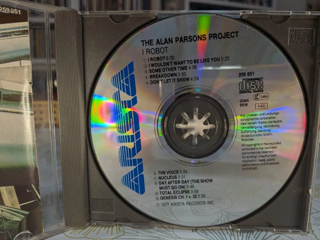 CD The Alan Parsons Project - I Robot