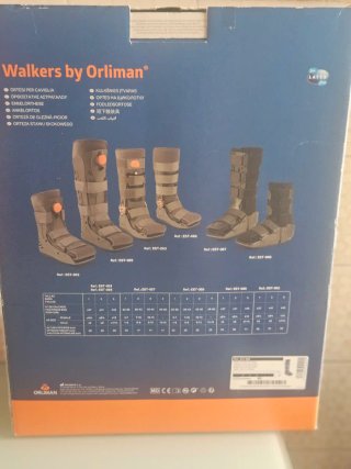 Bota Walker gris
