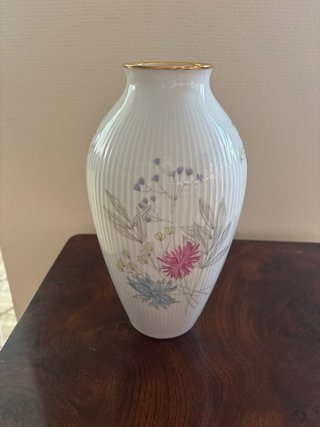 Jarrón Rosenthal Vintage 25cm Flores