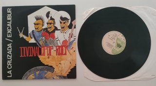 Disco de vinilo La Cruzada / Excalibur Punk Rock