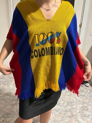 Poncho Colombiano Talla Única