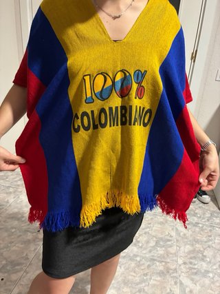 Poncho Colombiano Talla Única