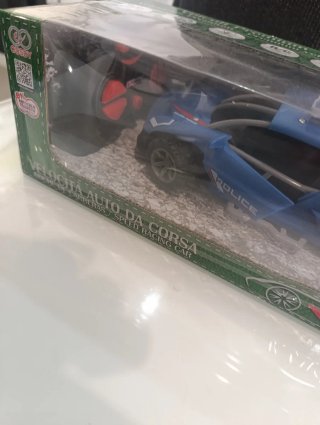 Coche teledirigido policía 3+ años