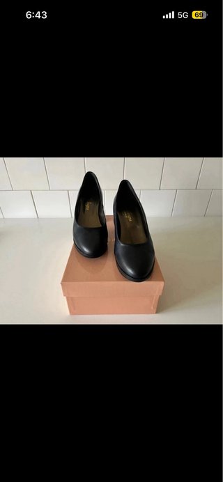 Scarpe Nice Sogne blu navy tacco