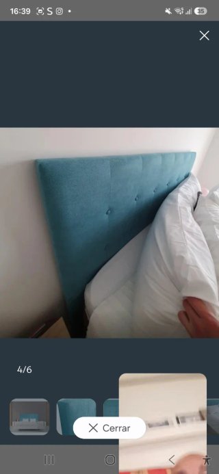 2 Cabeceros Cama 105 Los 2 = 100€ 1 =60€