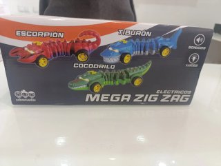Coche Cocodrilo Mega Zig Zag