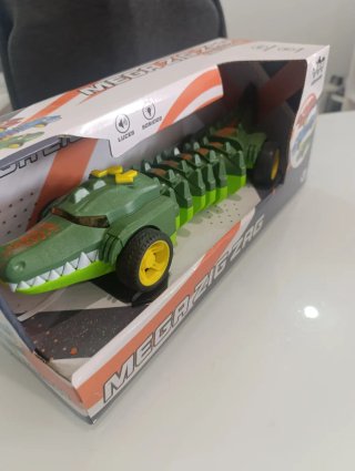 Coche Cocodrilo Mega Zig Zag