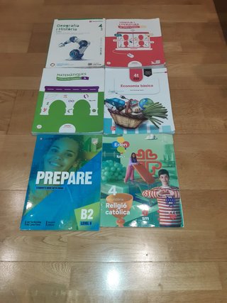 llibres de 4t d’ESO