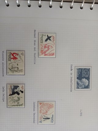 Sellos España desde 1950