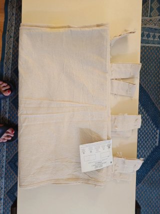 Cortinas Algodón Kishan Bridge 110x260cm