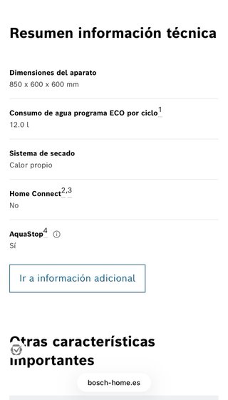 Lavavajillas Bosch Blanco SGS45M38EU