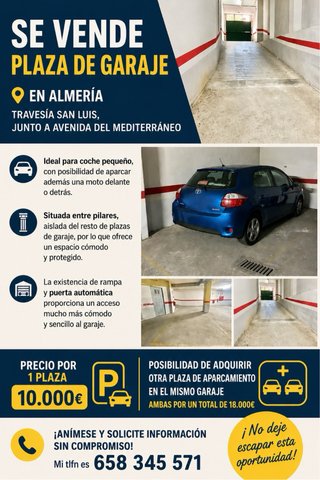 Plaza de garaje