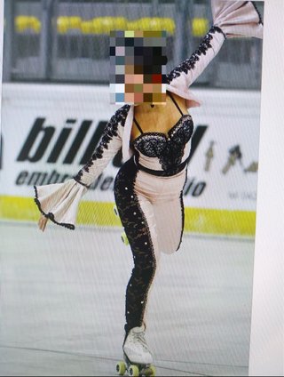 Malla de patinaje artística