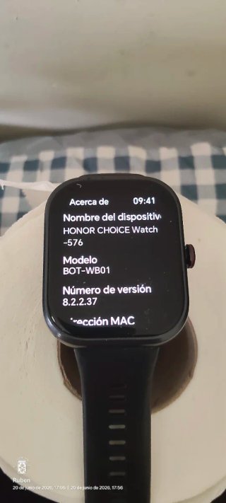 Smartwatch Honor Choice Watch -576 Negro
