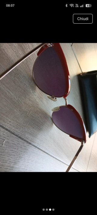 Occhiali da Sole Renato Balestra Rossi Vintage