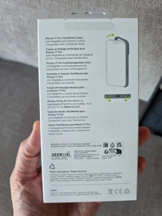 Funda Apple iPhone 17 Pro MagSafe TechWoven