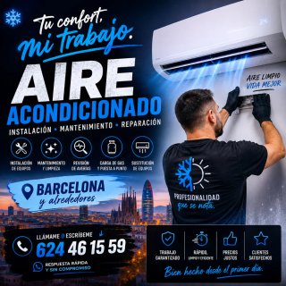 Mantenimientos de aires acondicionados en BCN