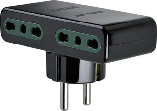Vimar RI.01166N Adaptador múlt.S31+4P17/11 Negro