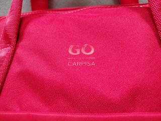 Borsa da viaggio Carpisa porta PC rossa