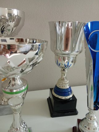 Set 4 Coppe Sportive Argentate