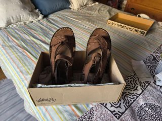 Sandalias de piel Walk & Fly